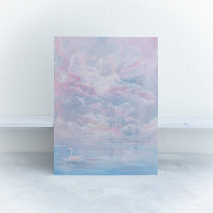 Swan No. 60 (Blue-Pink)