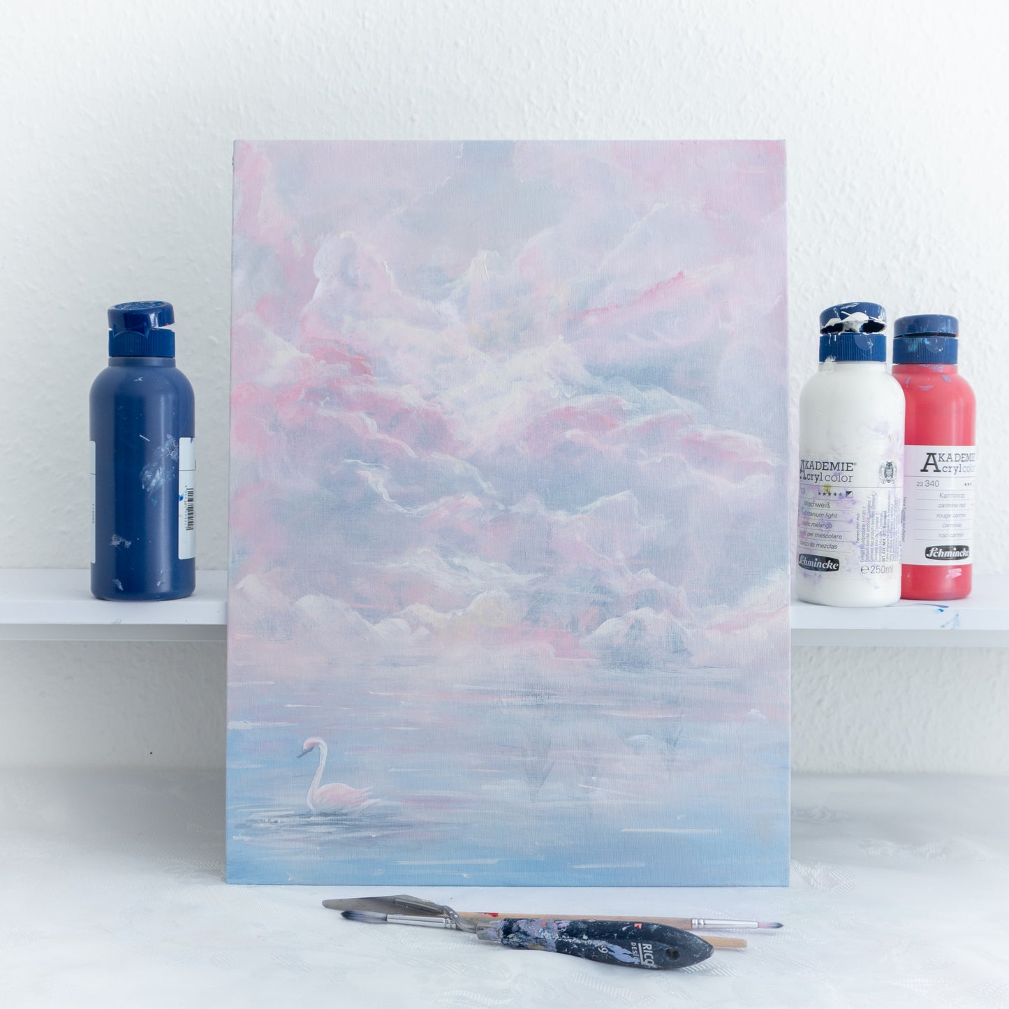 Swan No. 60 (Blue-Pink)