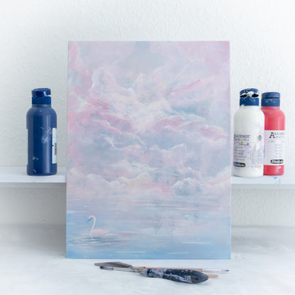 Swan No. 60 (Blue-Pink)