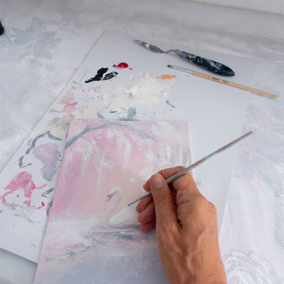Swan No. 63 (Pink)