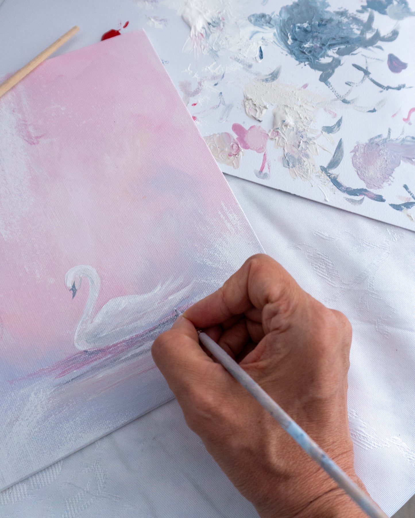 Swan No. 65 (Pink)
